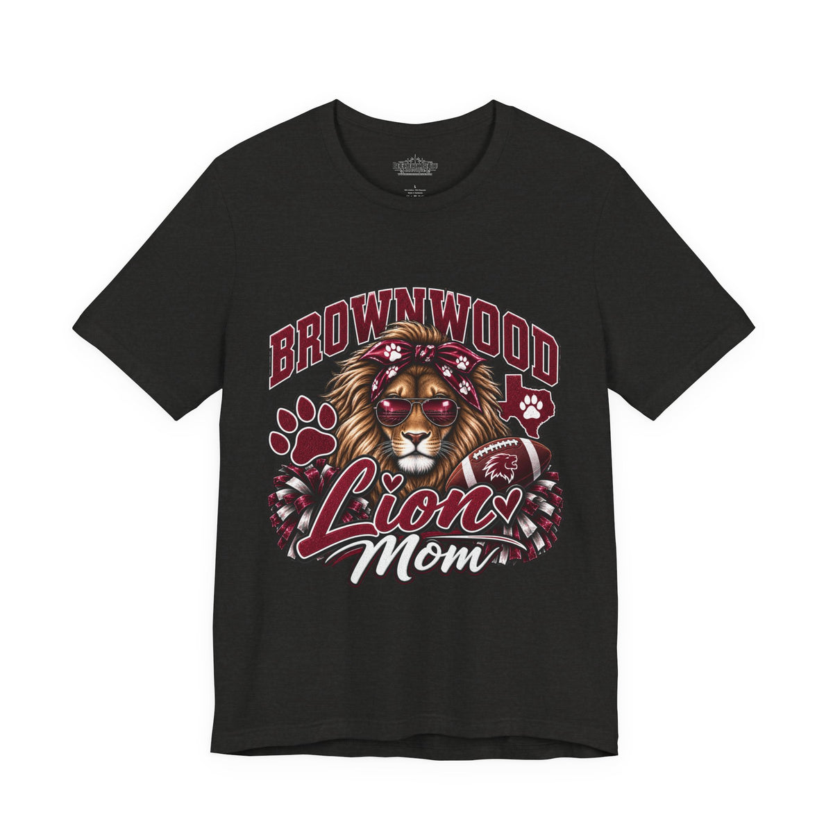 Brownwood Lion Mom Graphic T-Shirt