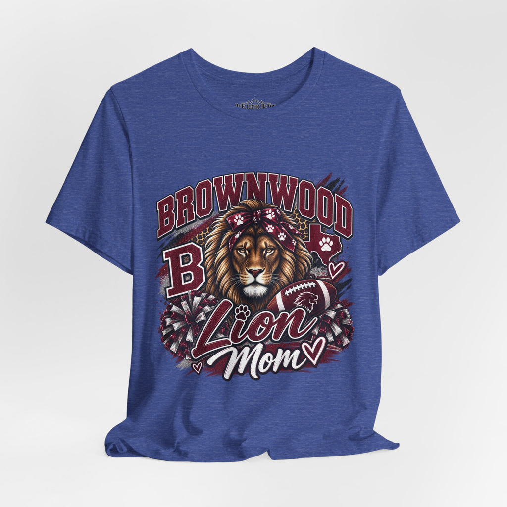 Brownwood B Lion Mom Graphic Tee