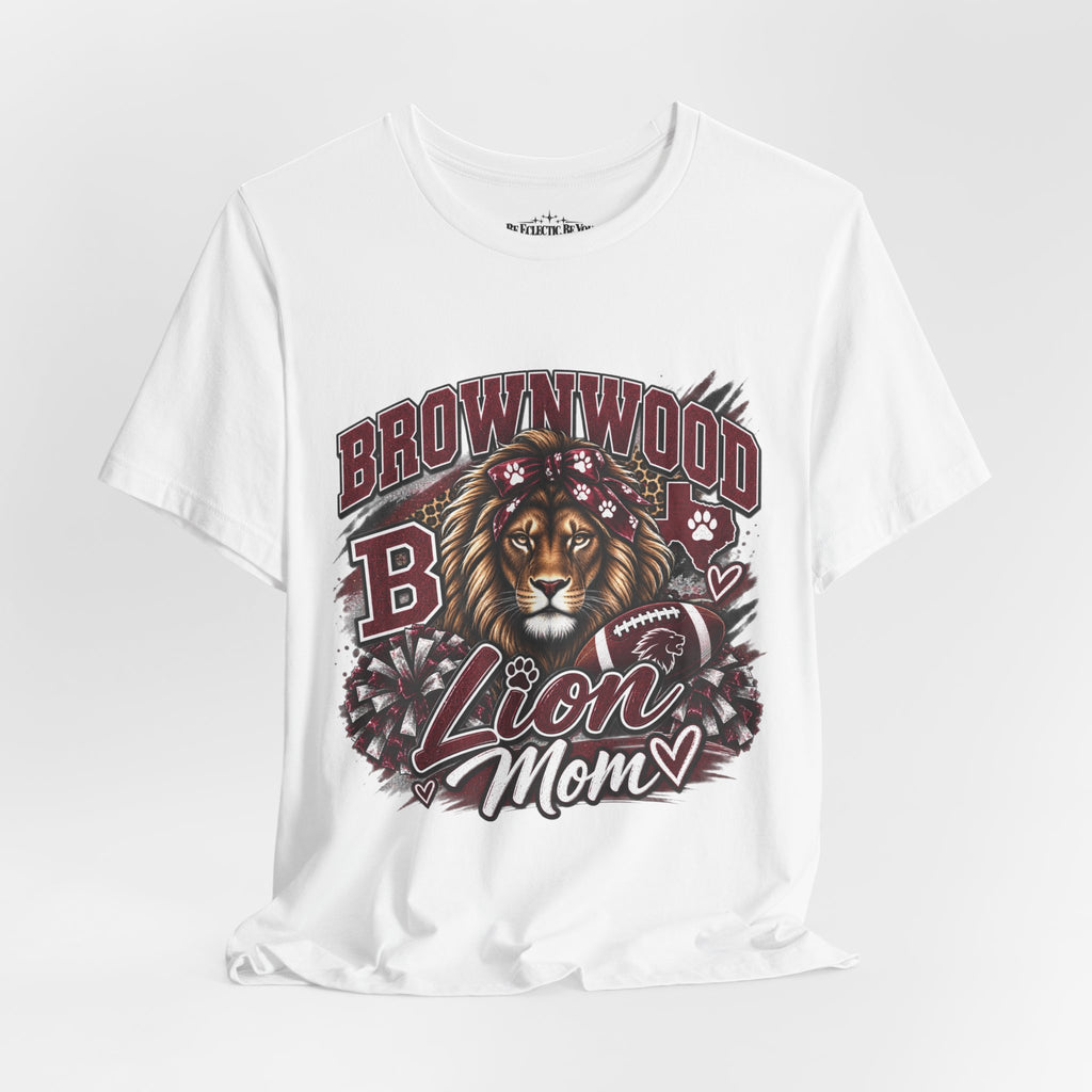 Brownwood B Lion Mom Graphic Tee