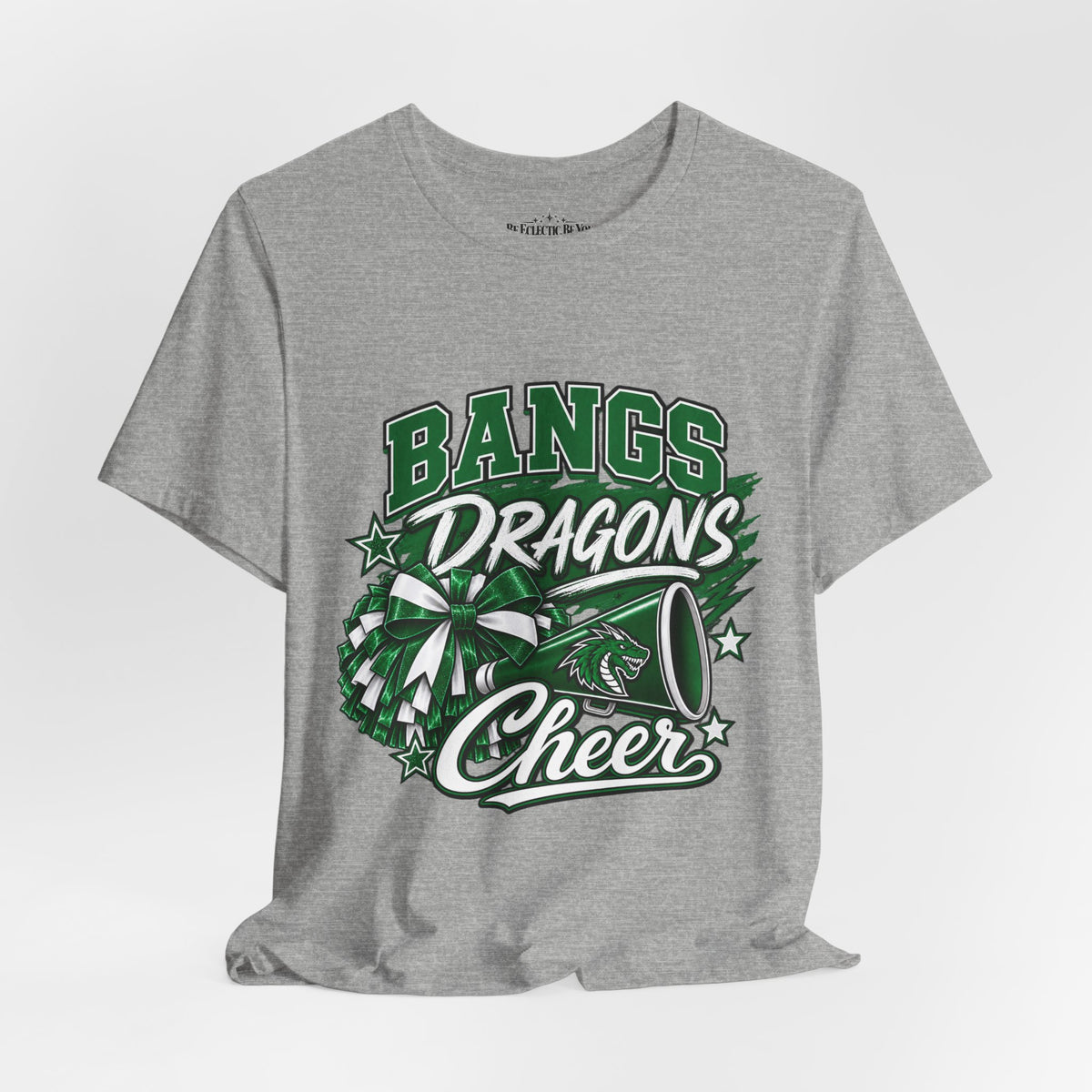 Bangs Dragons Cheer Graphic T-Shirt