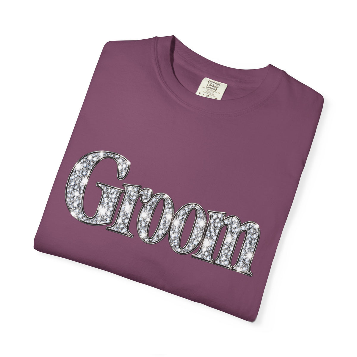 Groom Logo T-Shirt — Wedding Party Tee for Groom and Groomsmen