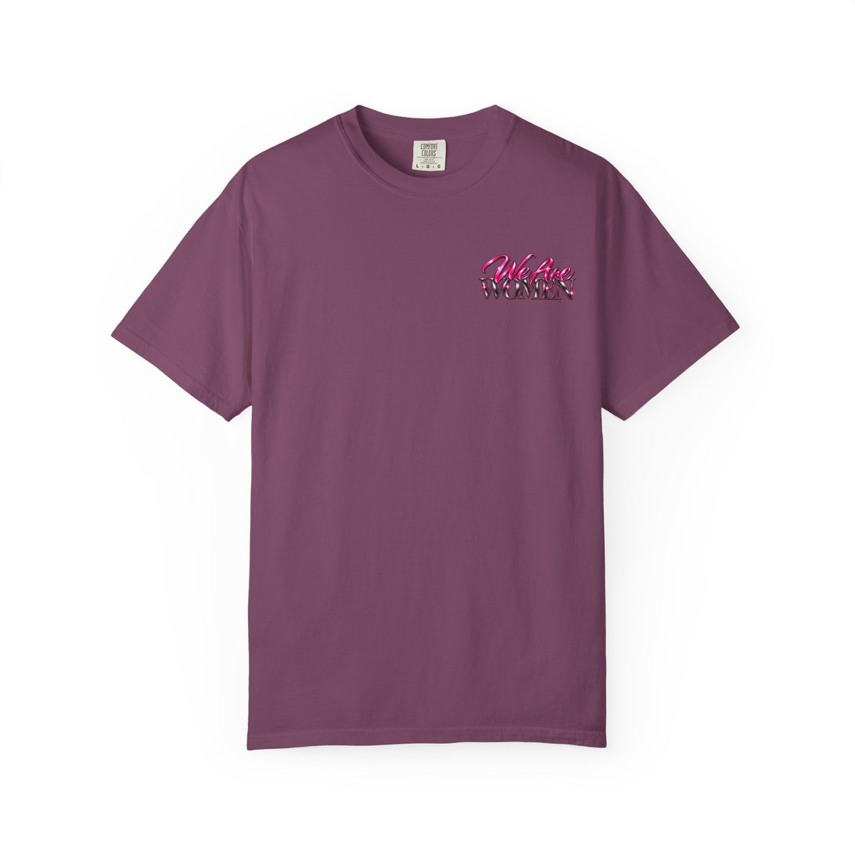 T-Shirt — "Women Who Fight Back" Graphic Tee (Feminist Empowerment, Bold Pink Back Art)