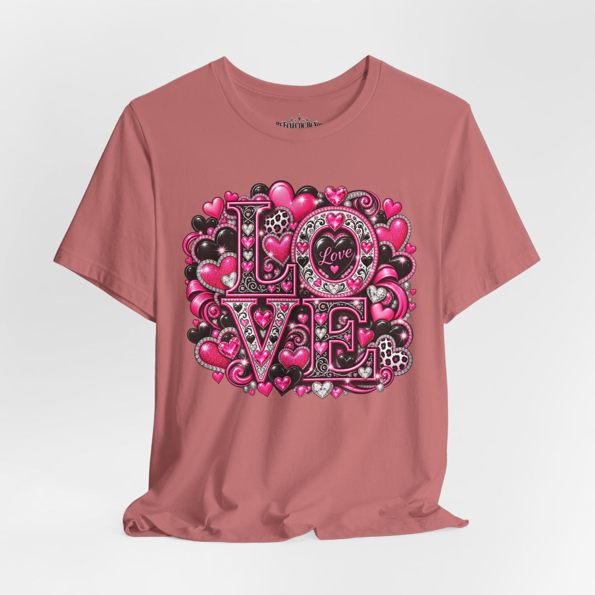 Love Heart Graphic T-Shirt – Romantic Valentine’s Day Tee