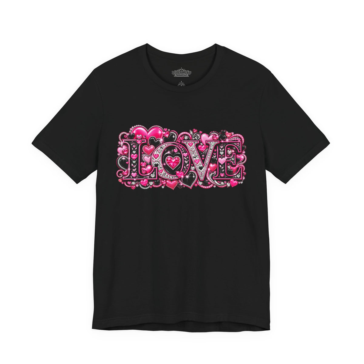 Love Graphic T-Shirt – Romantic Pink Valentine’s Day Tee