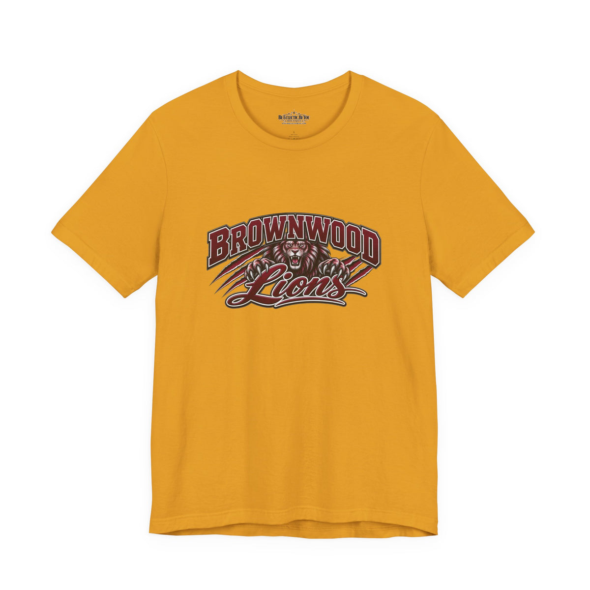Brownwood Lions Vintage School Graphic T-Shirt