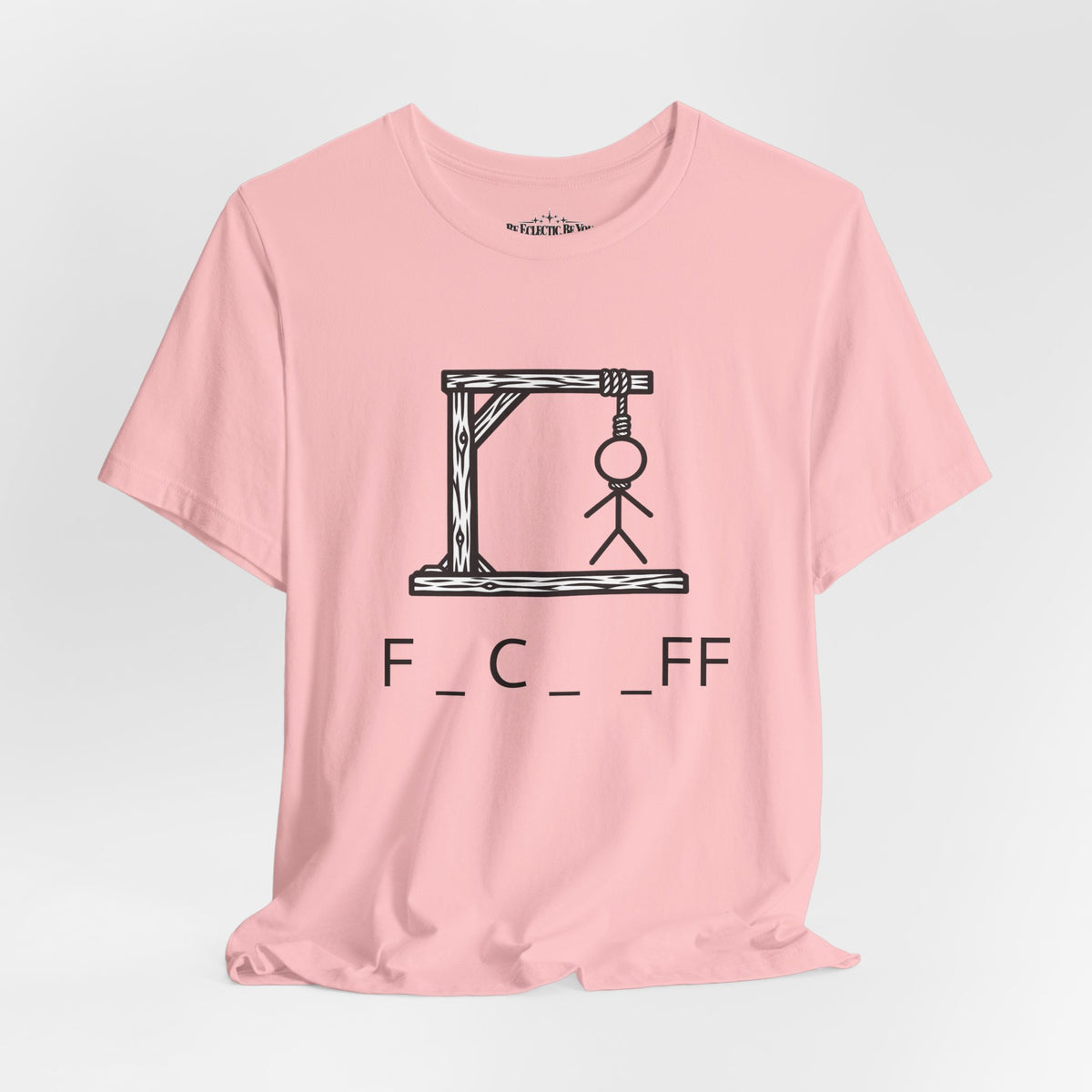 Hangman “F_C_ _FF” Graphic T-Shirt