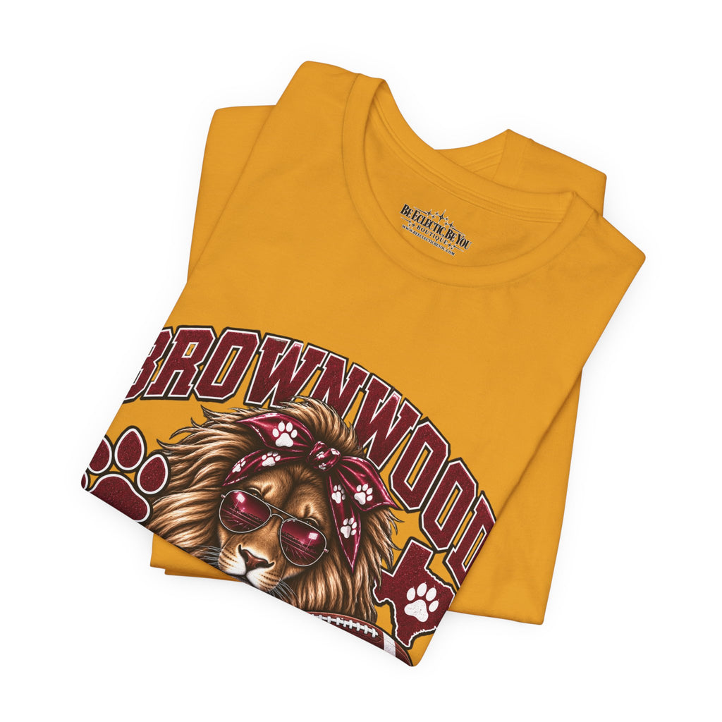 Brownwood Lion Mom Graphic T-Shirt