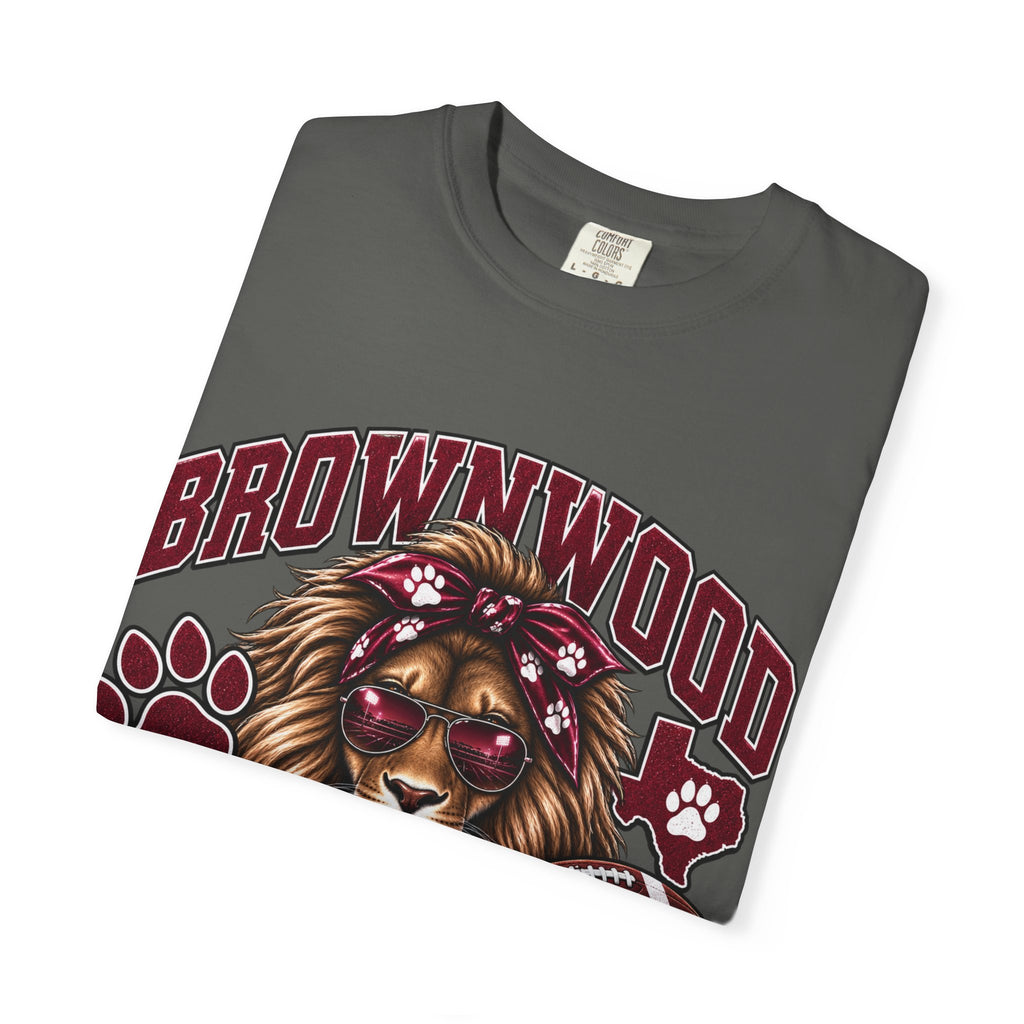 Brownwood Lion Mom T-Shirt — School Spirit Lioness Tee