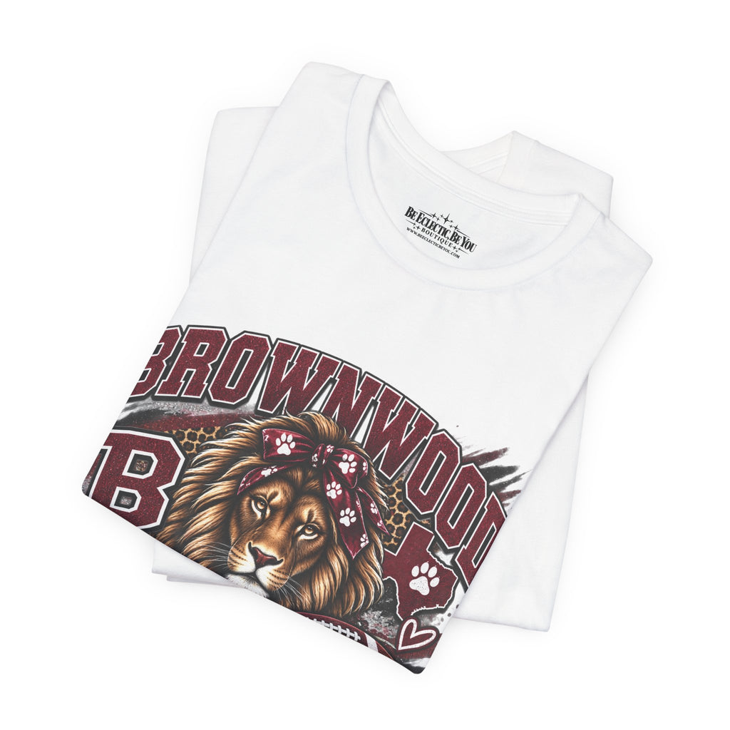 Brownwood B Lion Mom Graphic Tee
