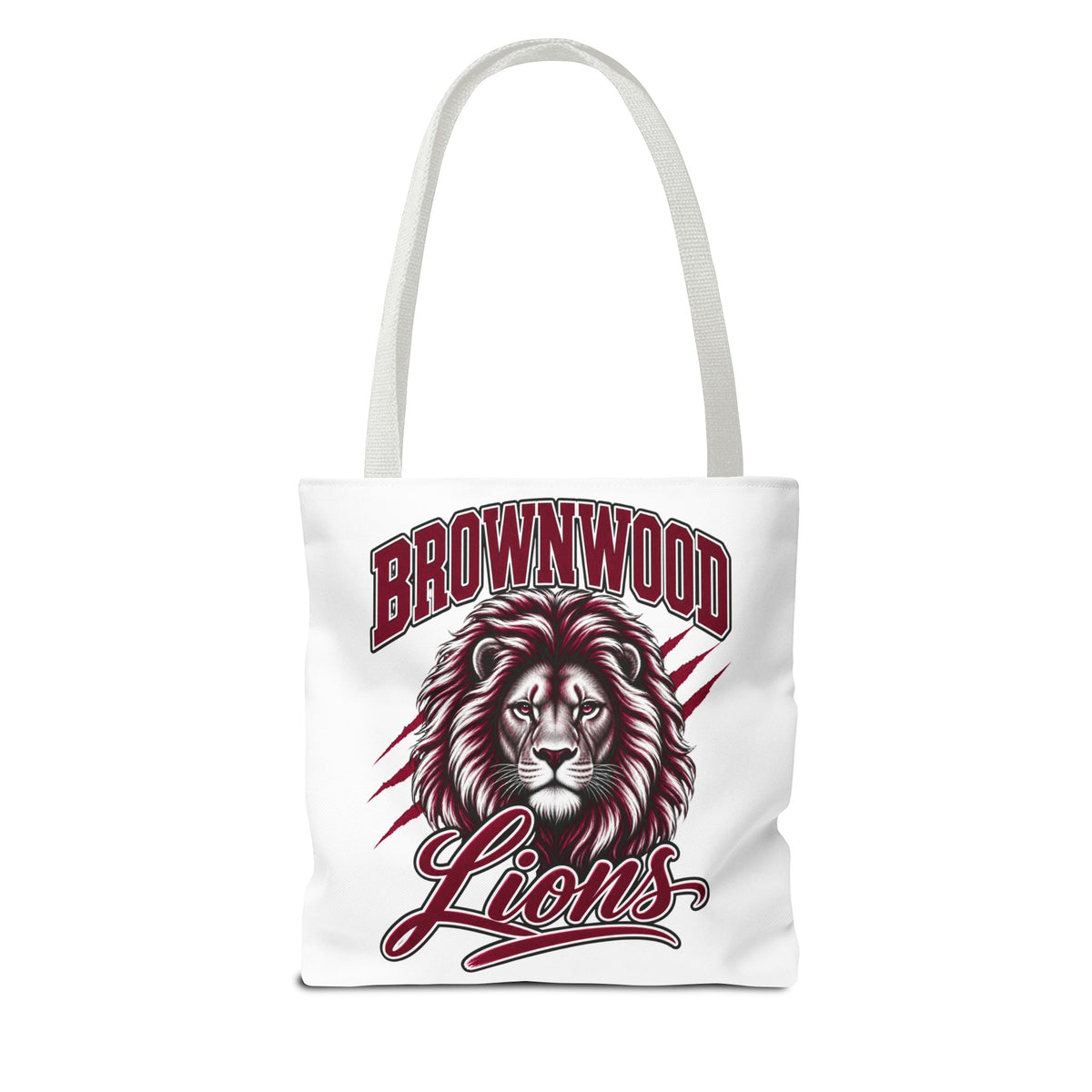 Brownwood Lions Tote Bag – School Mascot Lion Shopper