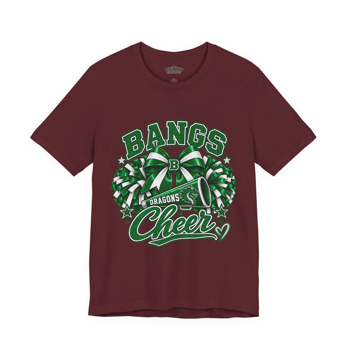 Bangs Dragons Cheer Spirit Tee