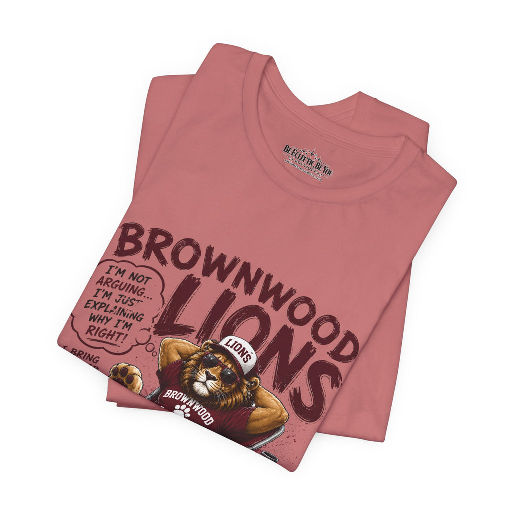 Brownwood Lions Can’t Hide Our Pride Graphic T-Shirt