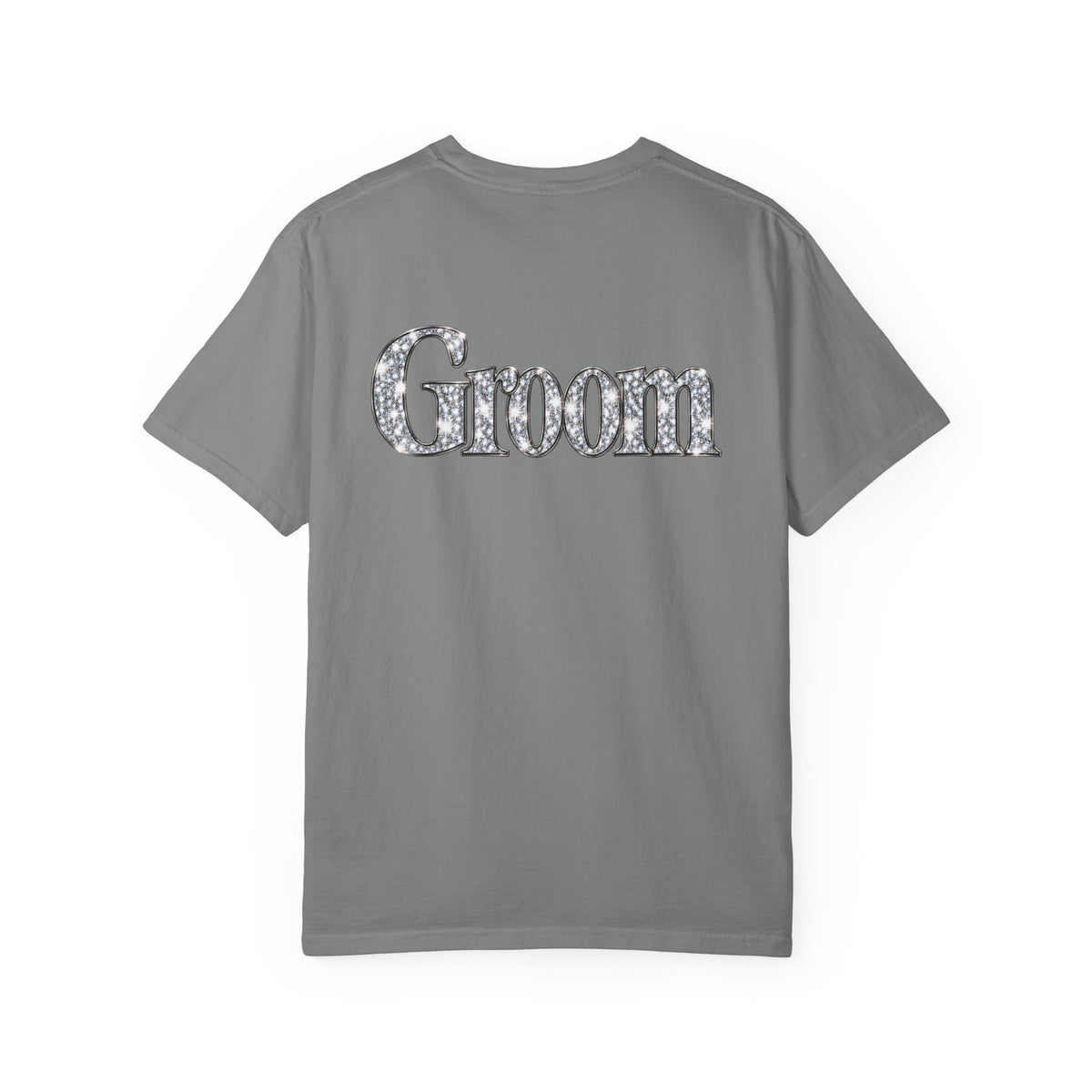 Groom Logo T-Shirt — Wedding Party Tee for Groom and Groomsmen