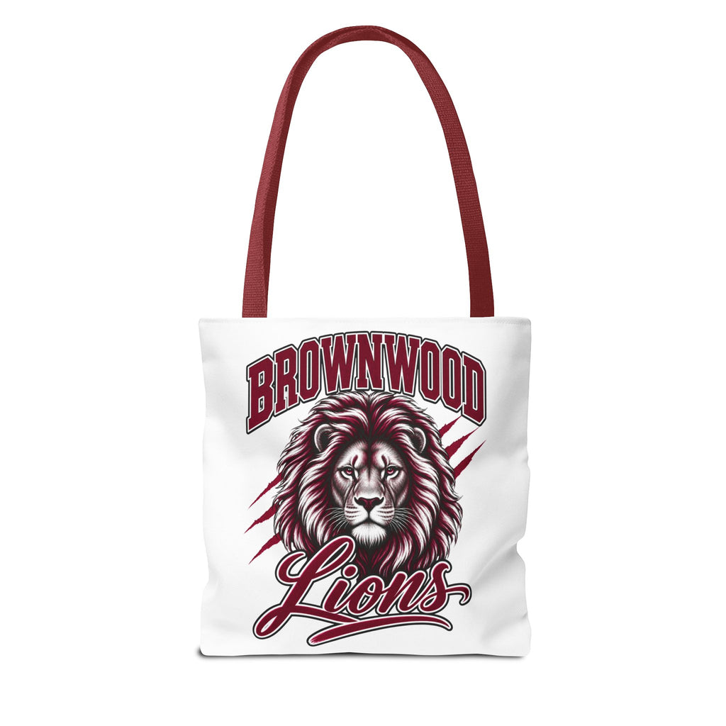 Brownwood Lions Tote Bag – School Mascot Lion Shopper