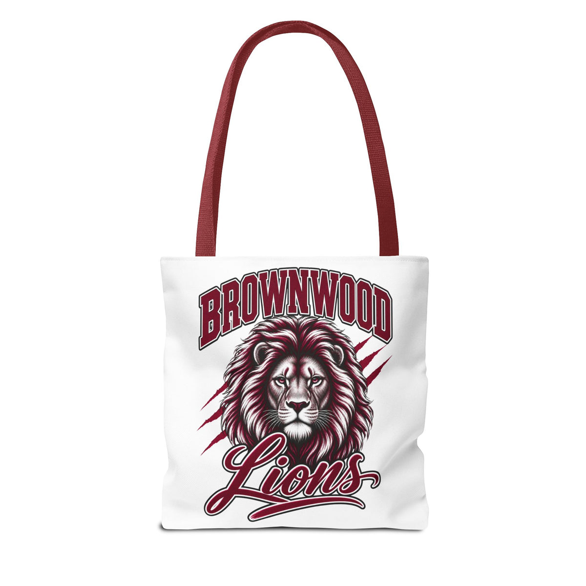 Brownwood Lions Tote Bag – School Mascot Lion Shopper