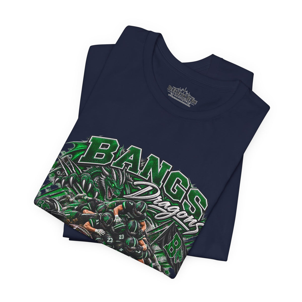 Bangs Dragons Graphic T-Shirt