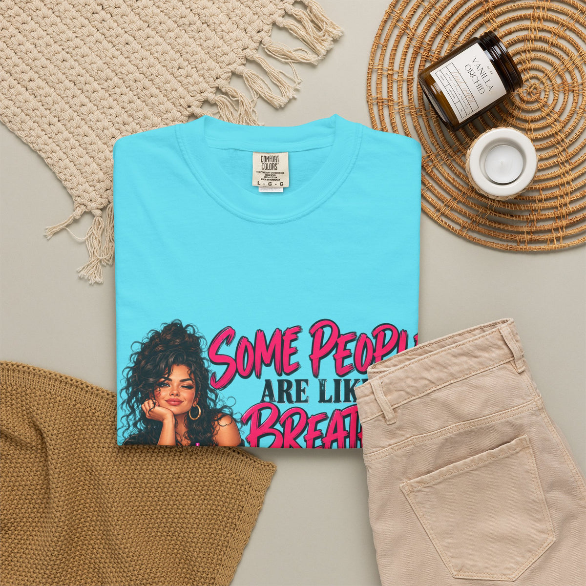Breath of Fresh Air T-Shirt — "Some People Are Like A Breath Of Fresh Air And Some Are Just Hot Air" Graphic Tee