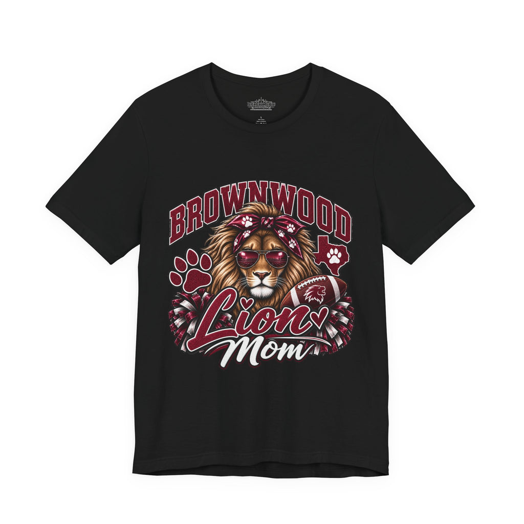 Brownwood Lion Mom Graphic T-Shirt