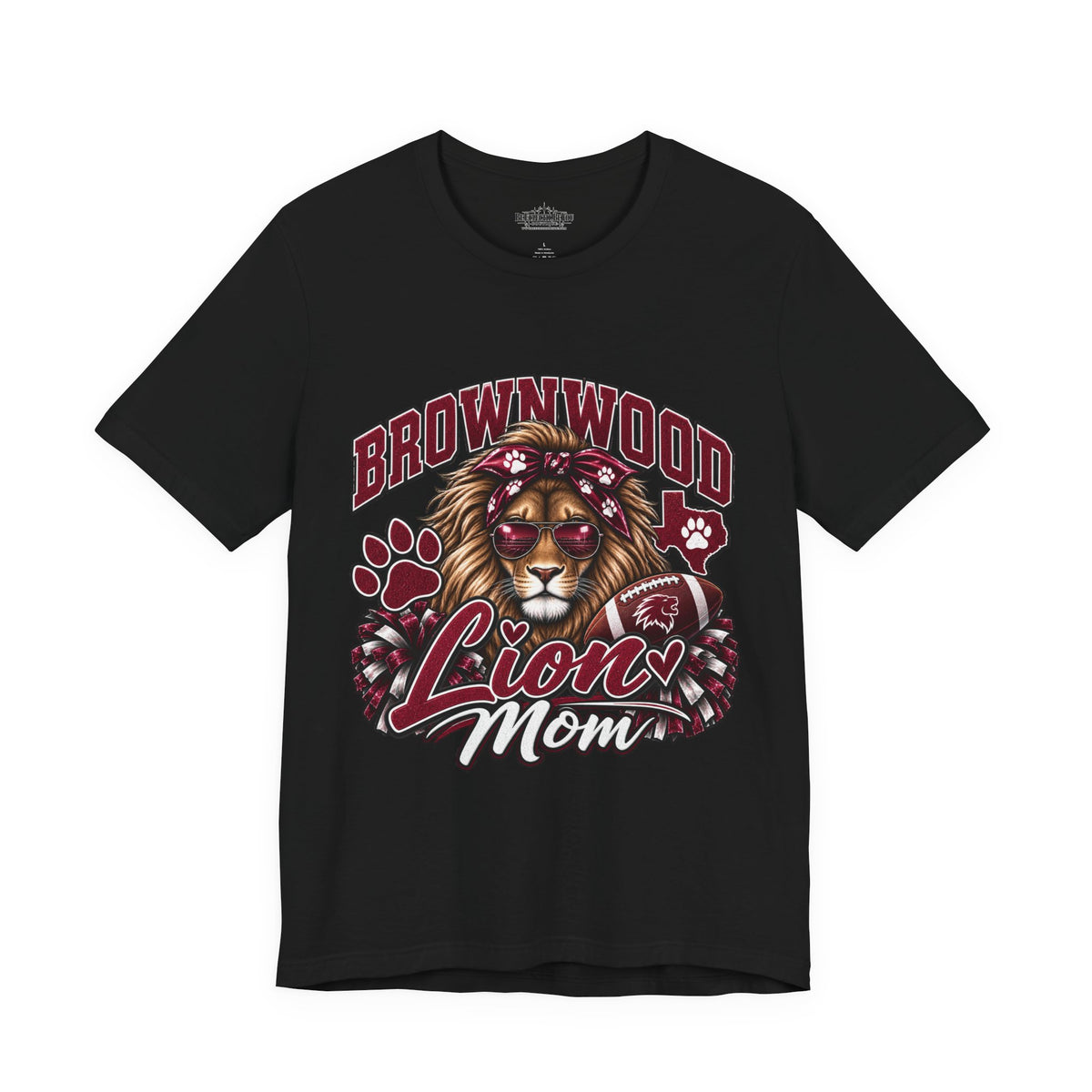 Brownwood Lion Mom Graphic T-Shirt