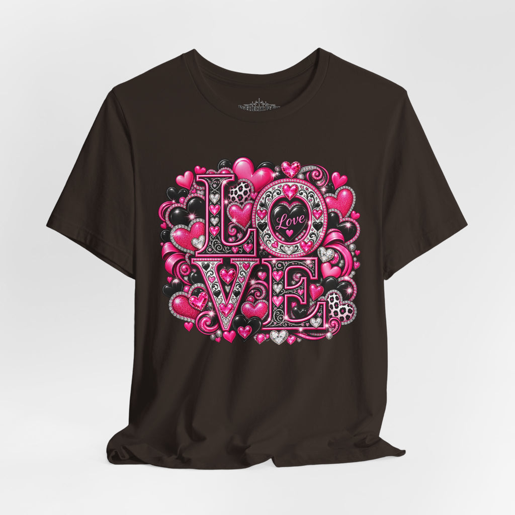 Love Heart Graphic T-Shirt – Romantic Valentine’s Day Tee