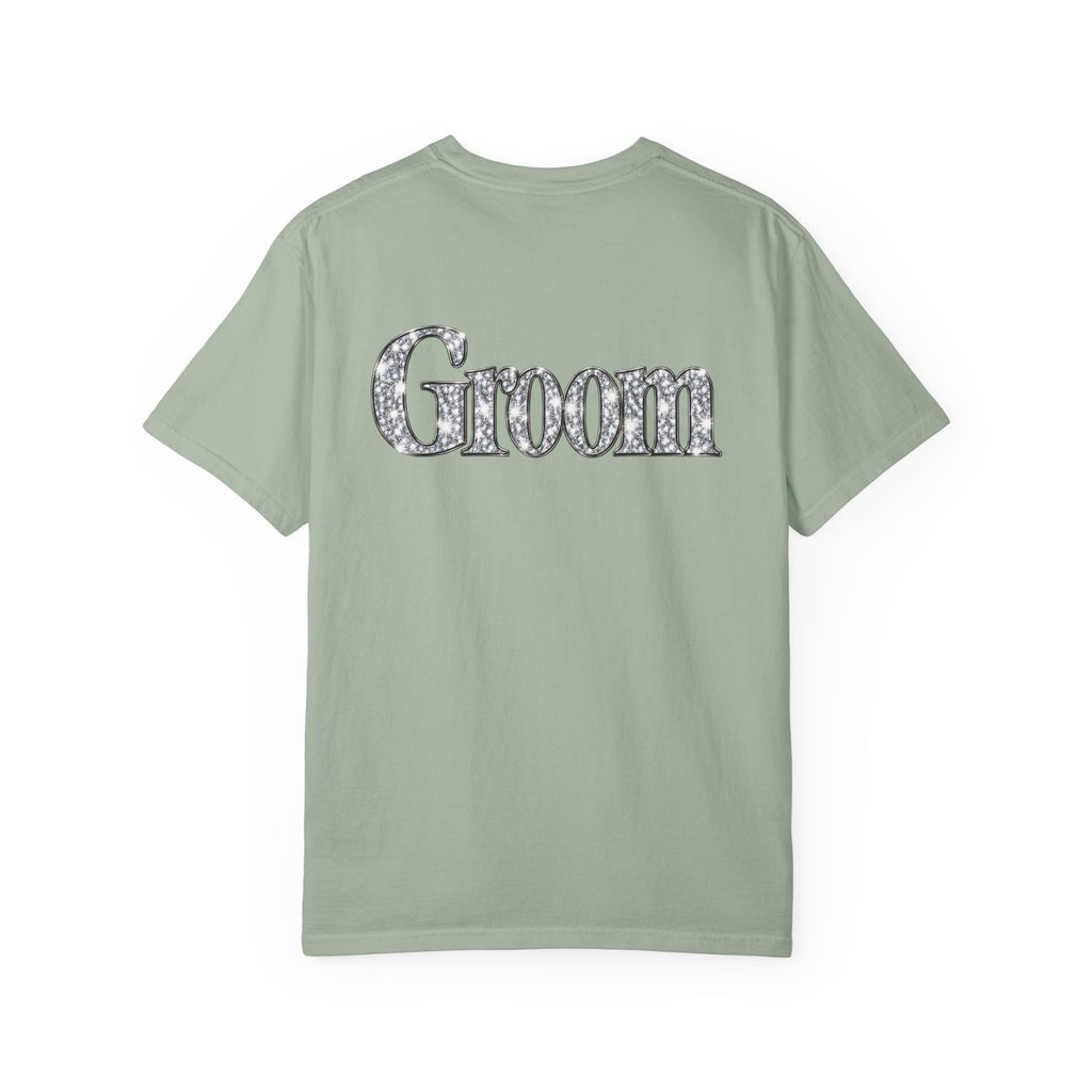 Groom Logo T-Shirt — Wedding Party Tee for Groom and Groomsmen