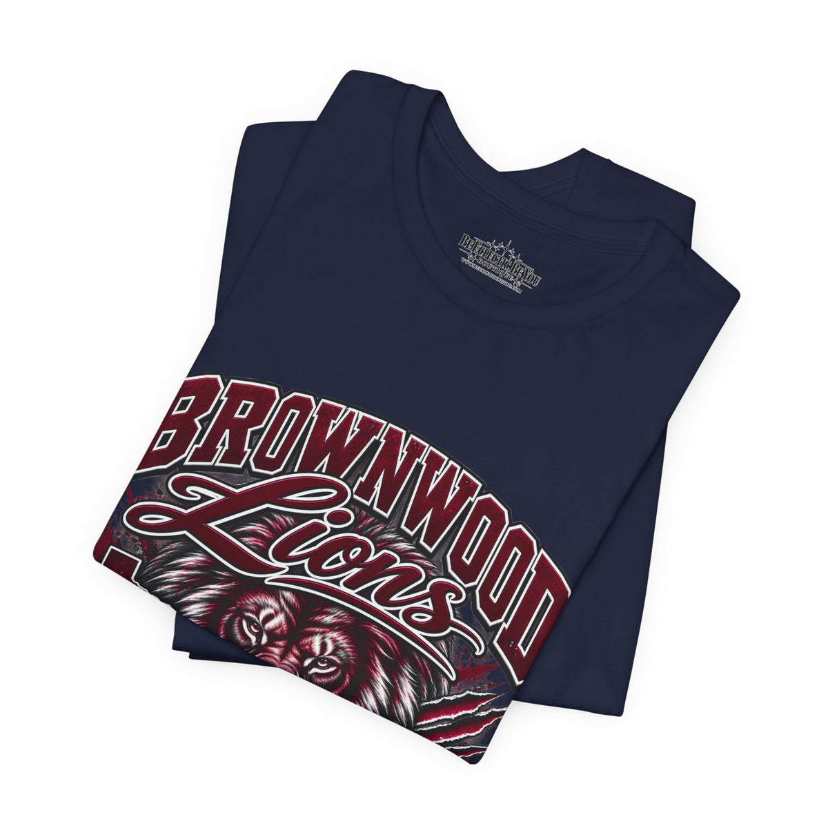 Brownwood Lions Mascot Jersey T-Shirt