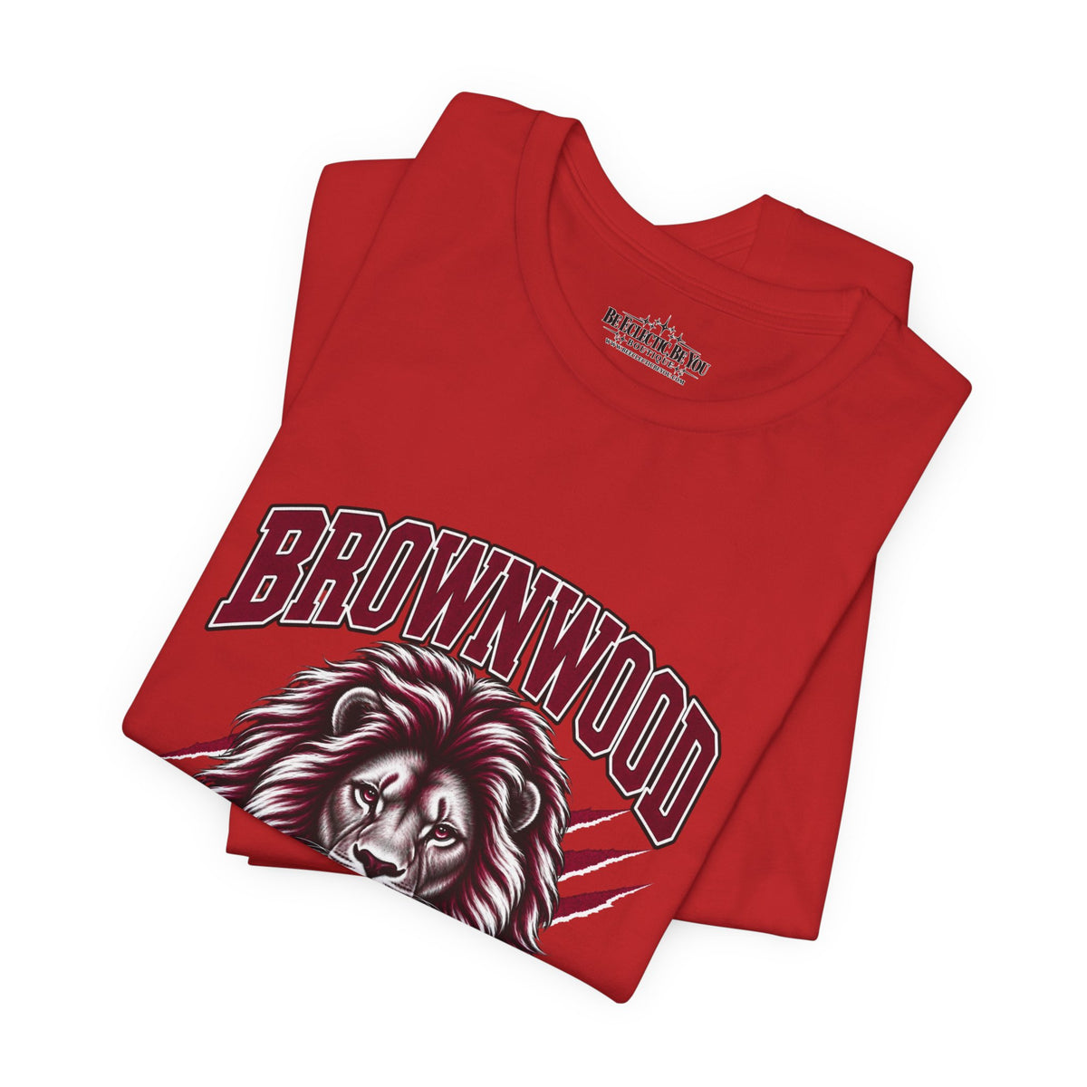 Brownwood Lions Mascot Graphic T-Shirt