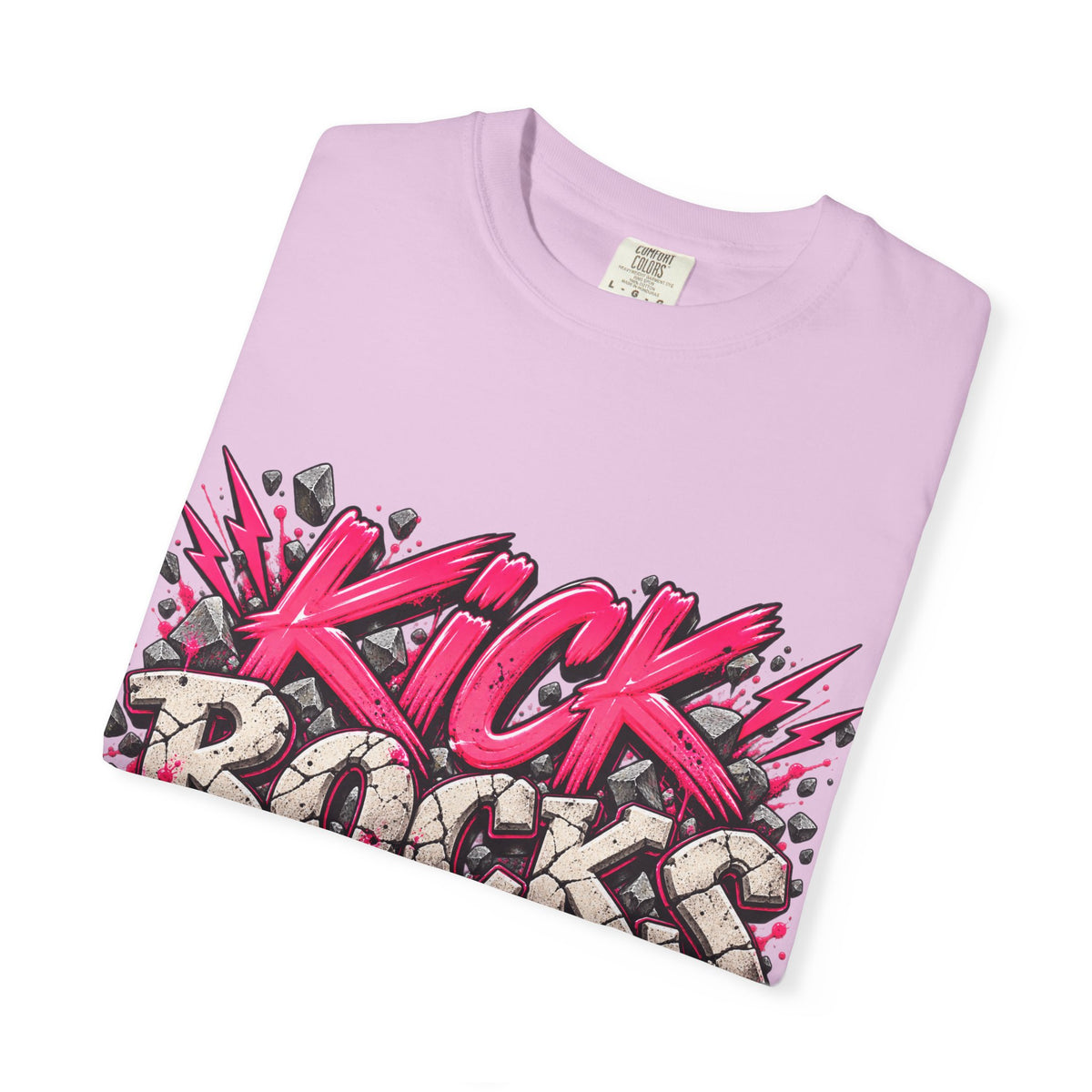 Kick Rocks Graphic T-Shirt — Bold Retro Streetwear Tee