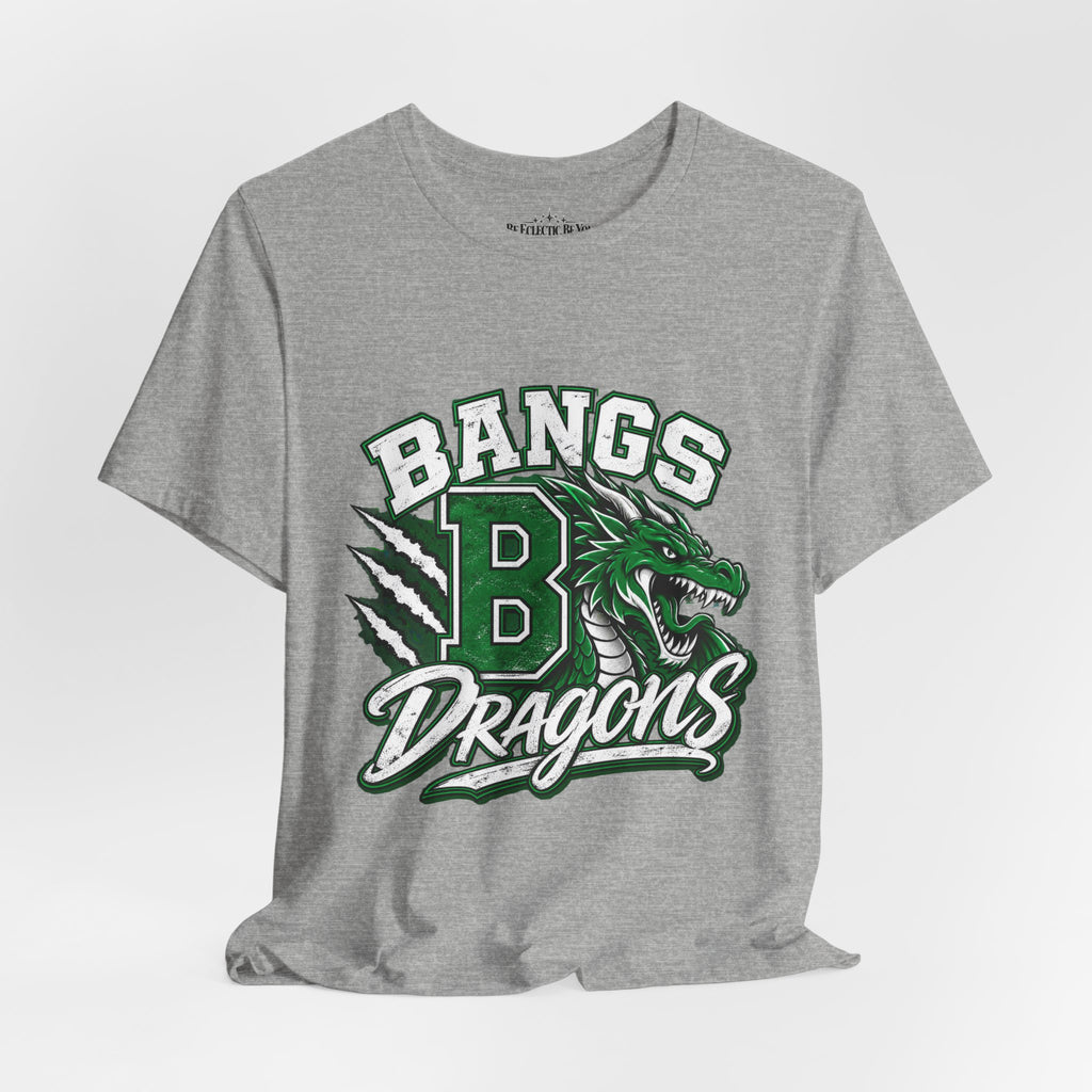 Bangs Dragons Vintage Mascot Graphic T-Shirt