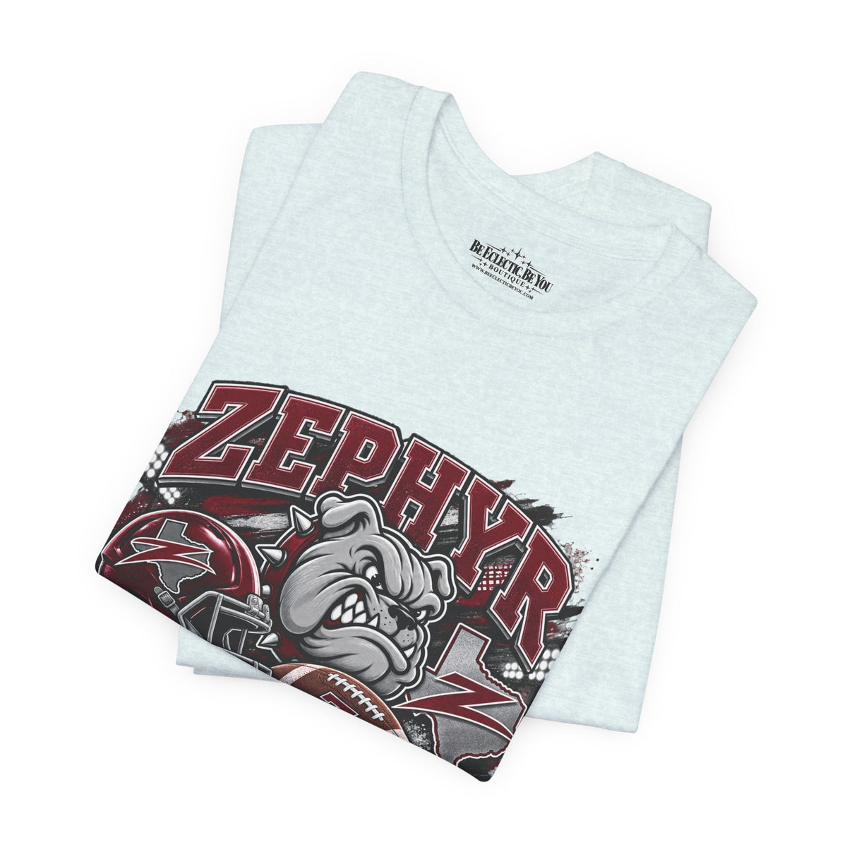 Zephyr Bulldogs Football Graphic Tee