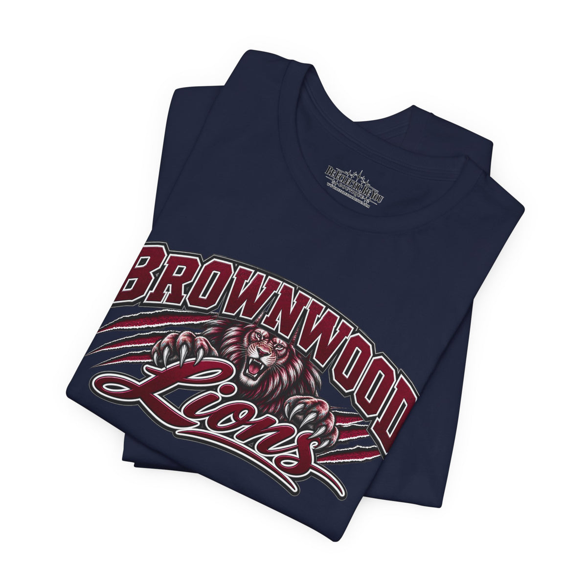 Brownwood Lions Family Football Graphic T-Shirt