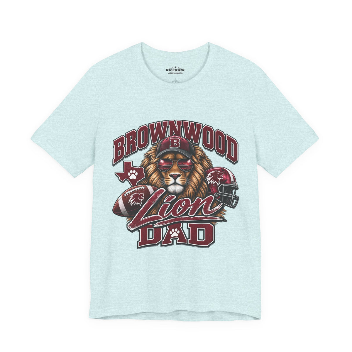 Brownwood Lion Dad Graphic T-Shirt