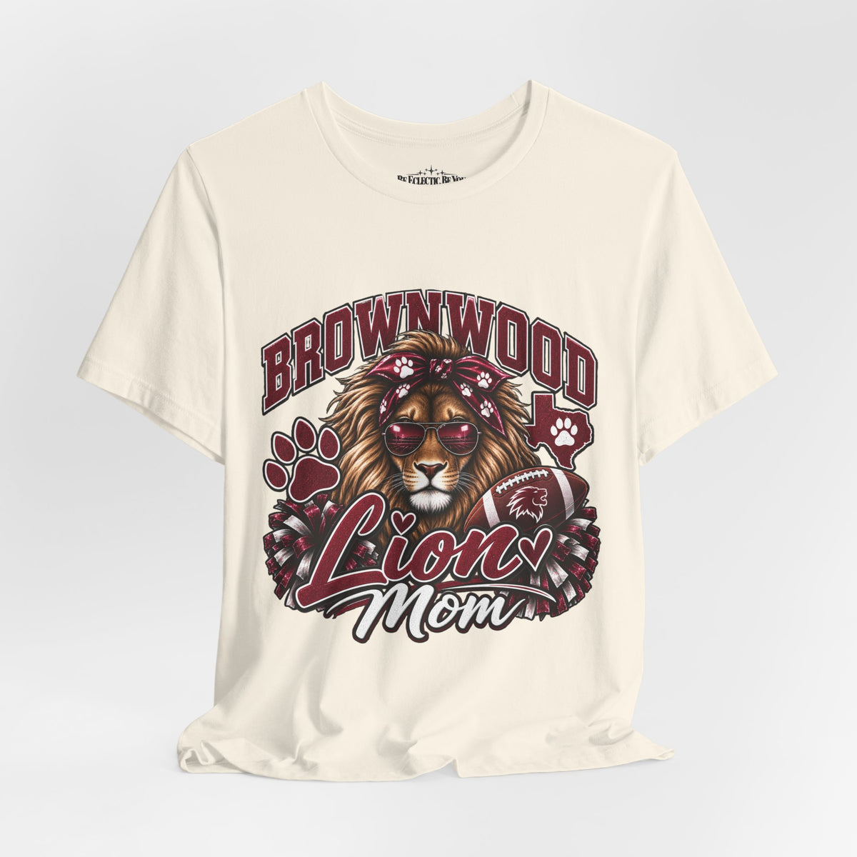 Brownwood Lion Mom Graphic T-Shirt