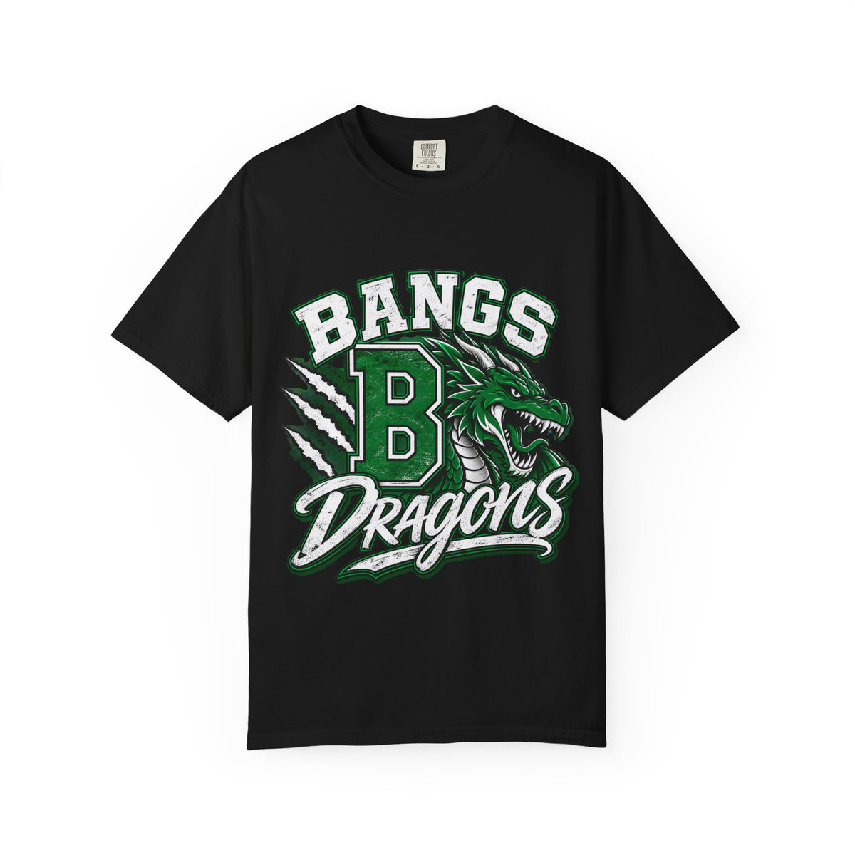 Bangs Dragons Graphic T-Shirt
