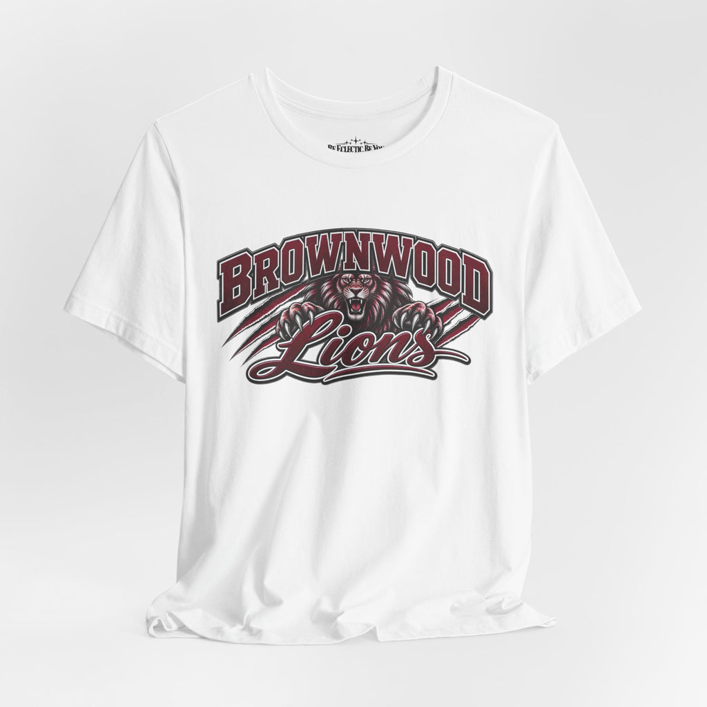 Brownwood Lions Family Football Graphic T-Shirt