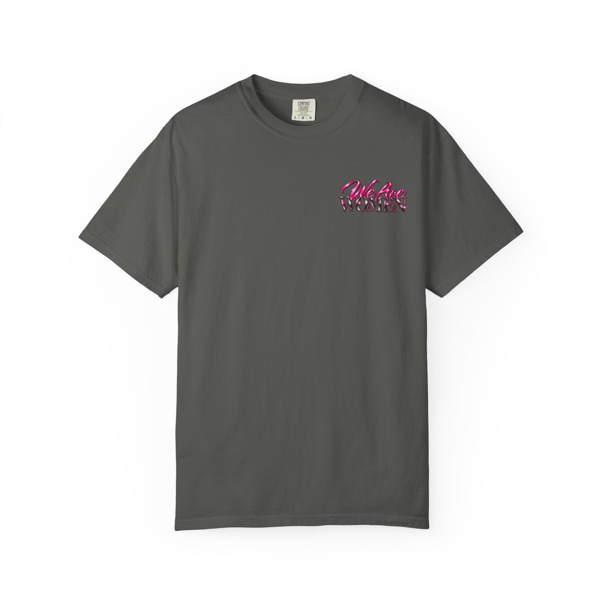 T-Shirt — "Women Who Fight Back" Graphic Tee (Feminist Empowerment, Bold Pink Back Art)
