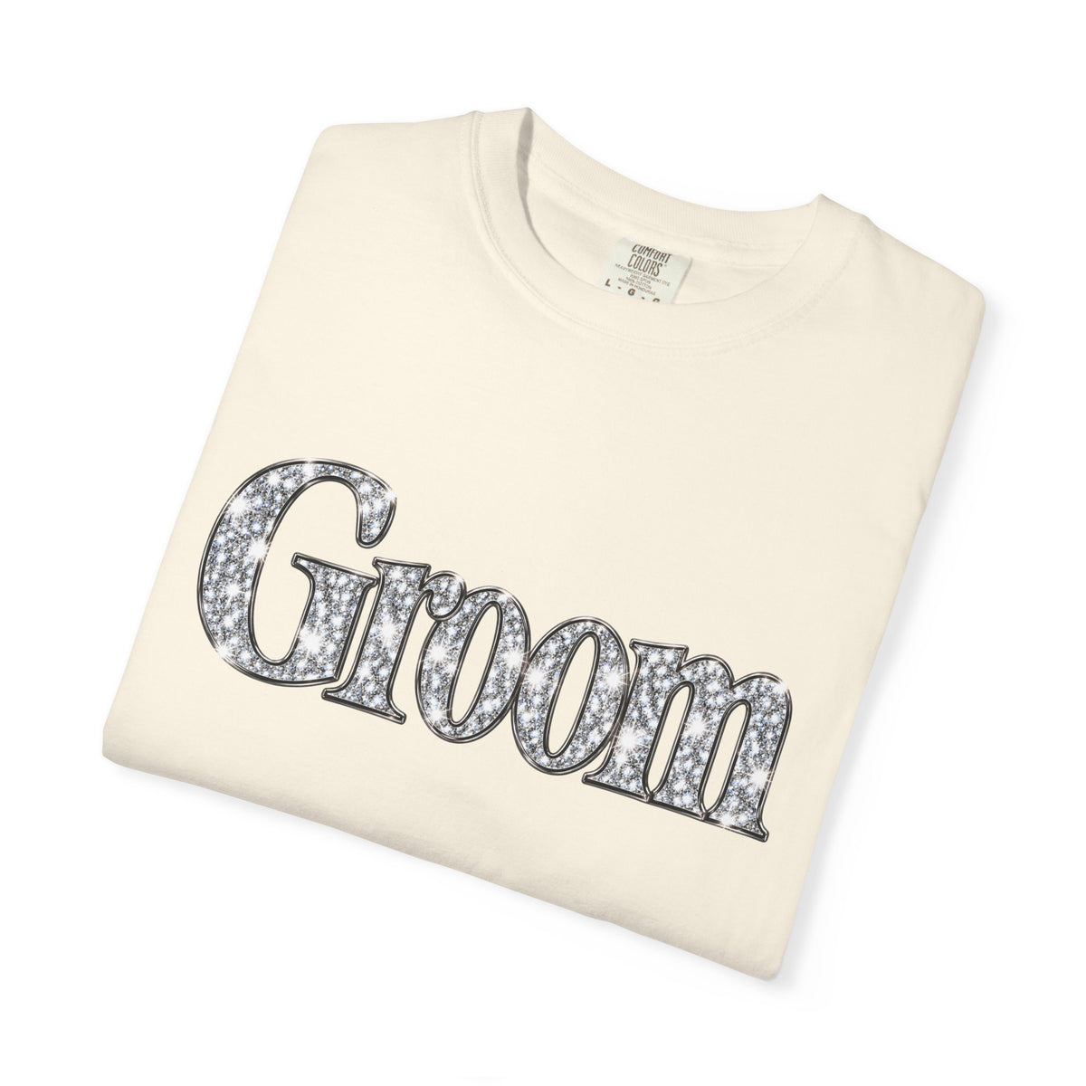 Groom Logo T-Shirt — Wedding Party Tee for Groom and Groomsmen