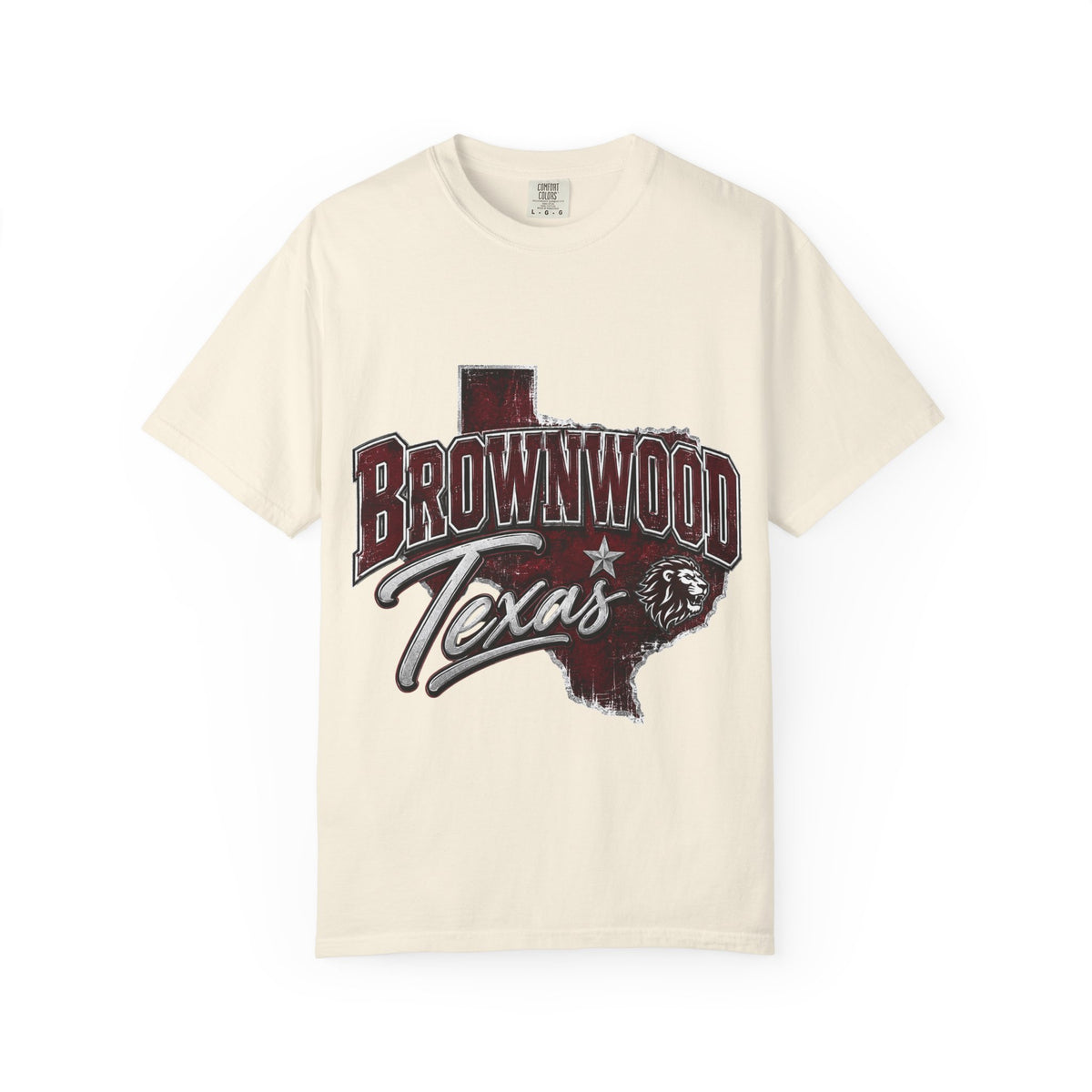 Brownwood Texas Unisex Garment-Dyed T-shirt