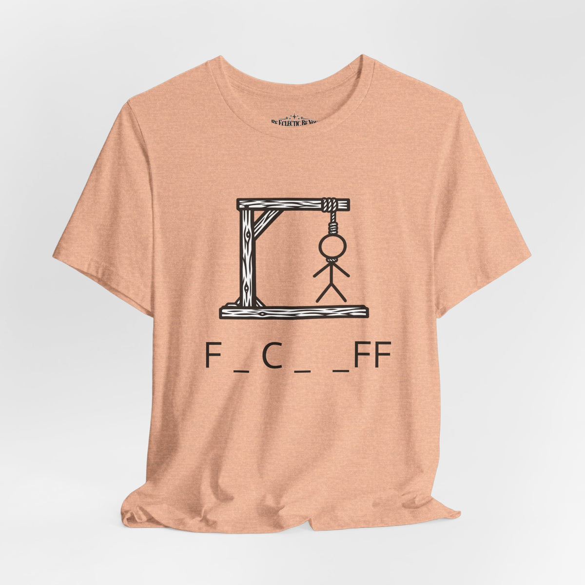 Hangman “F_C_ _FF” Graphic T-Shirt