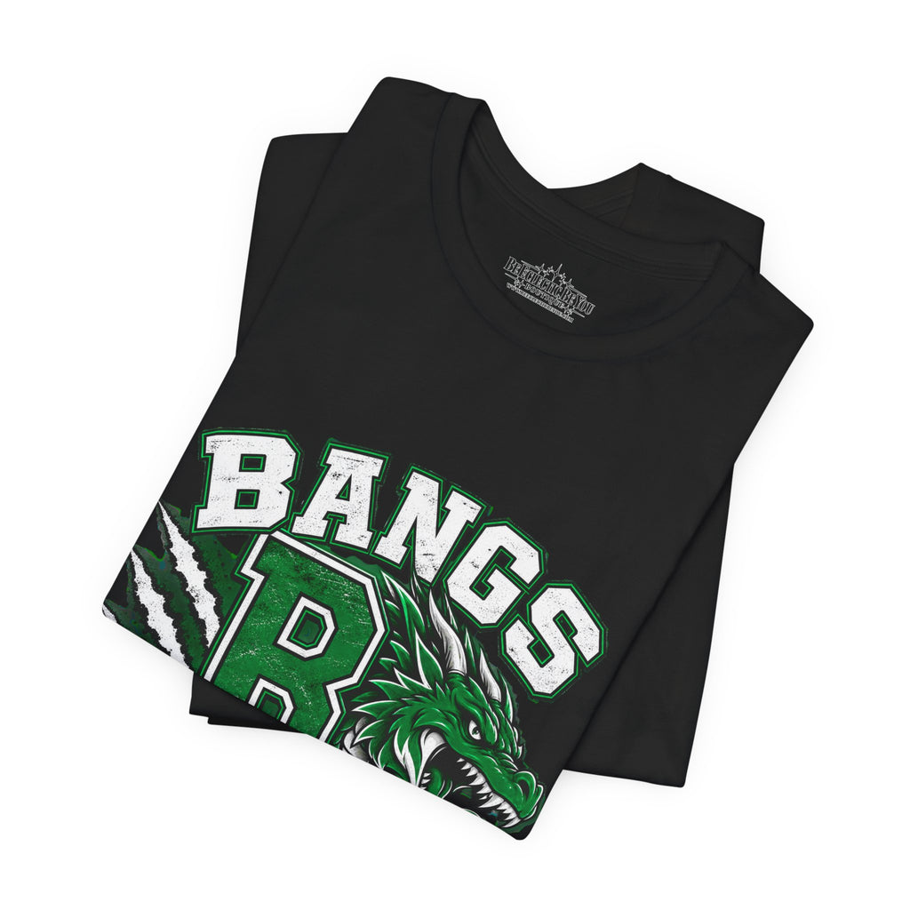 Bangs Dragons Vintage Mascot Graphic T-Shirt