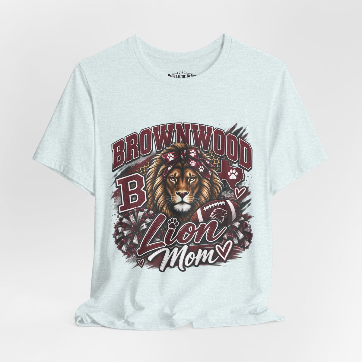 Brownwood B Lion Mom Graphic Tee