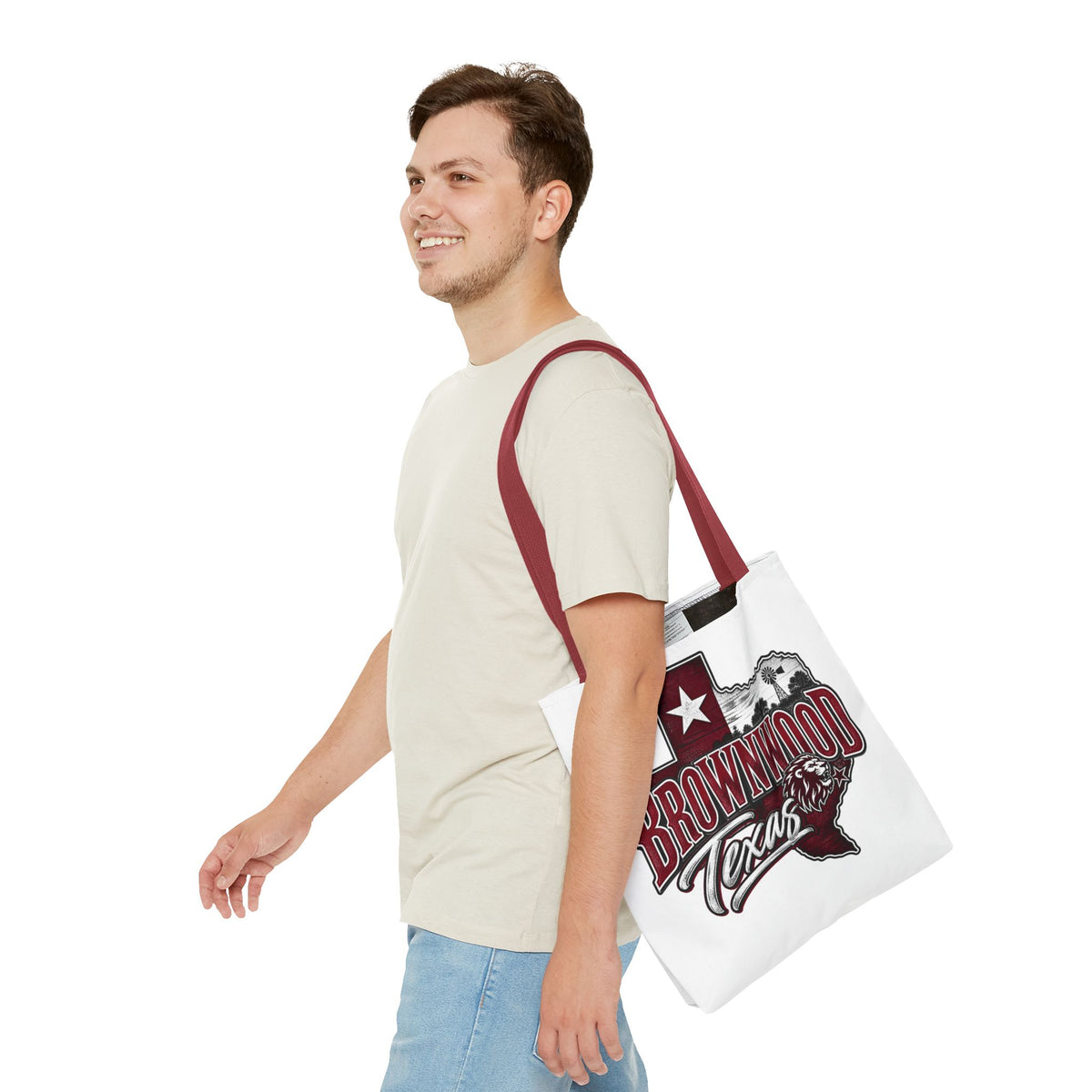 Brownwood Texas Tote Bag — City Pride Canvas Tote