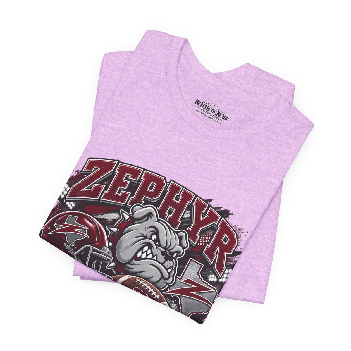 Zephyr Bulldogs Football Graphic Tee