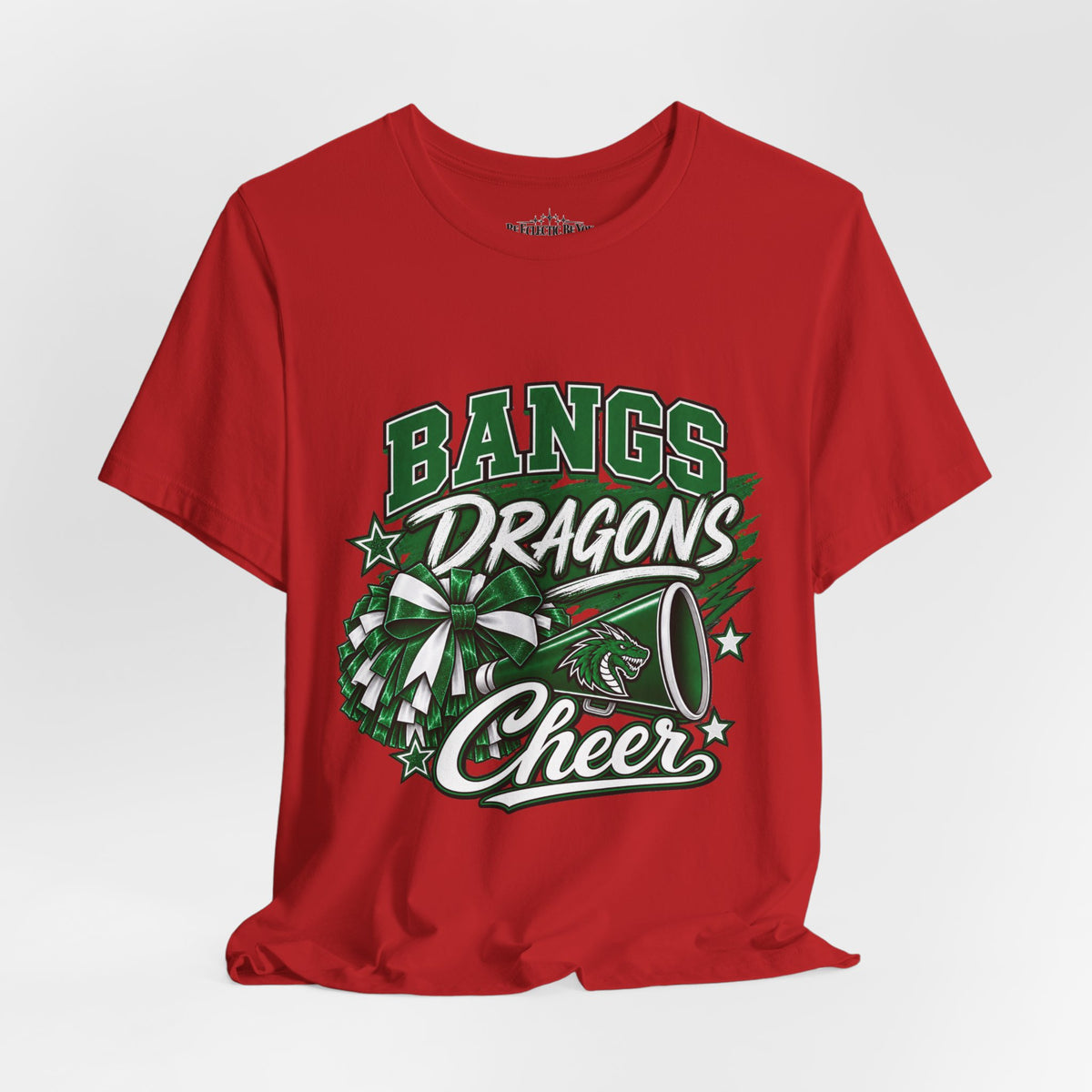 Bangs Dragons Cheer Graphic T-Shirt