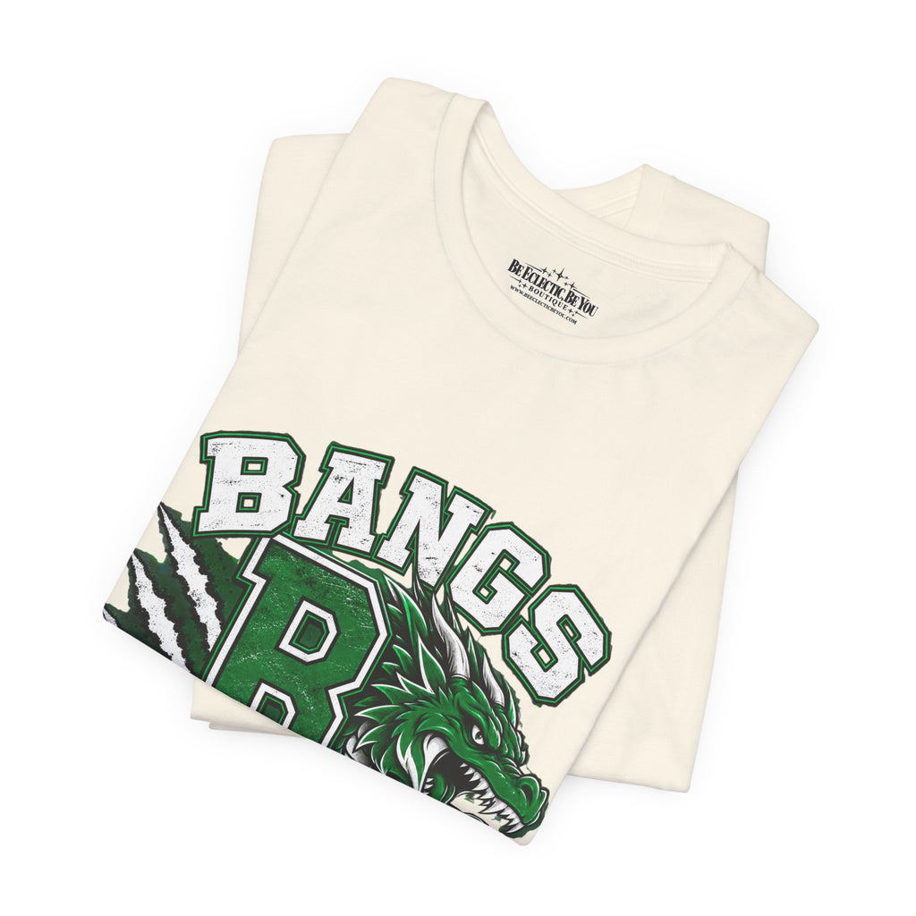Bangs Dragons Vintage Mascot Graphic T-Shirt