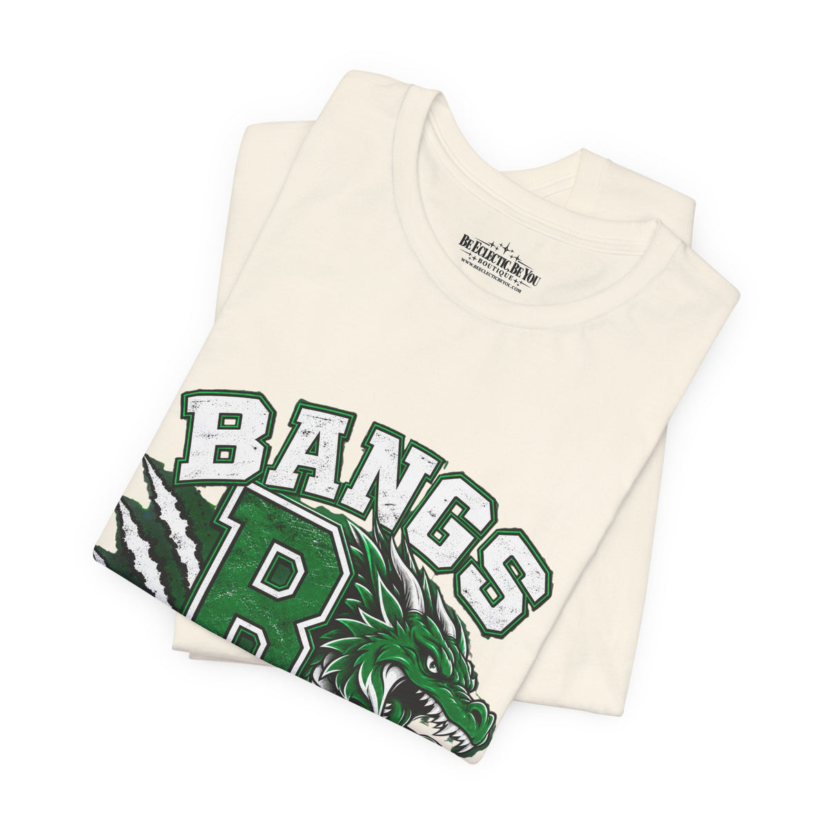 Bangs Dragons Vintage Mascot Graphic T-Shirt
