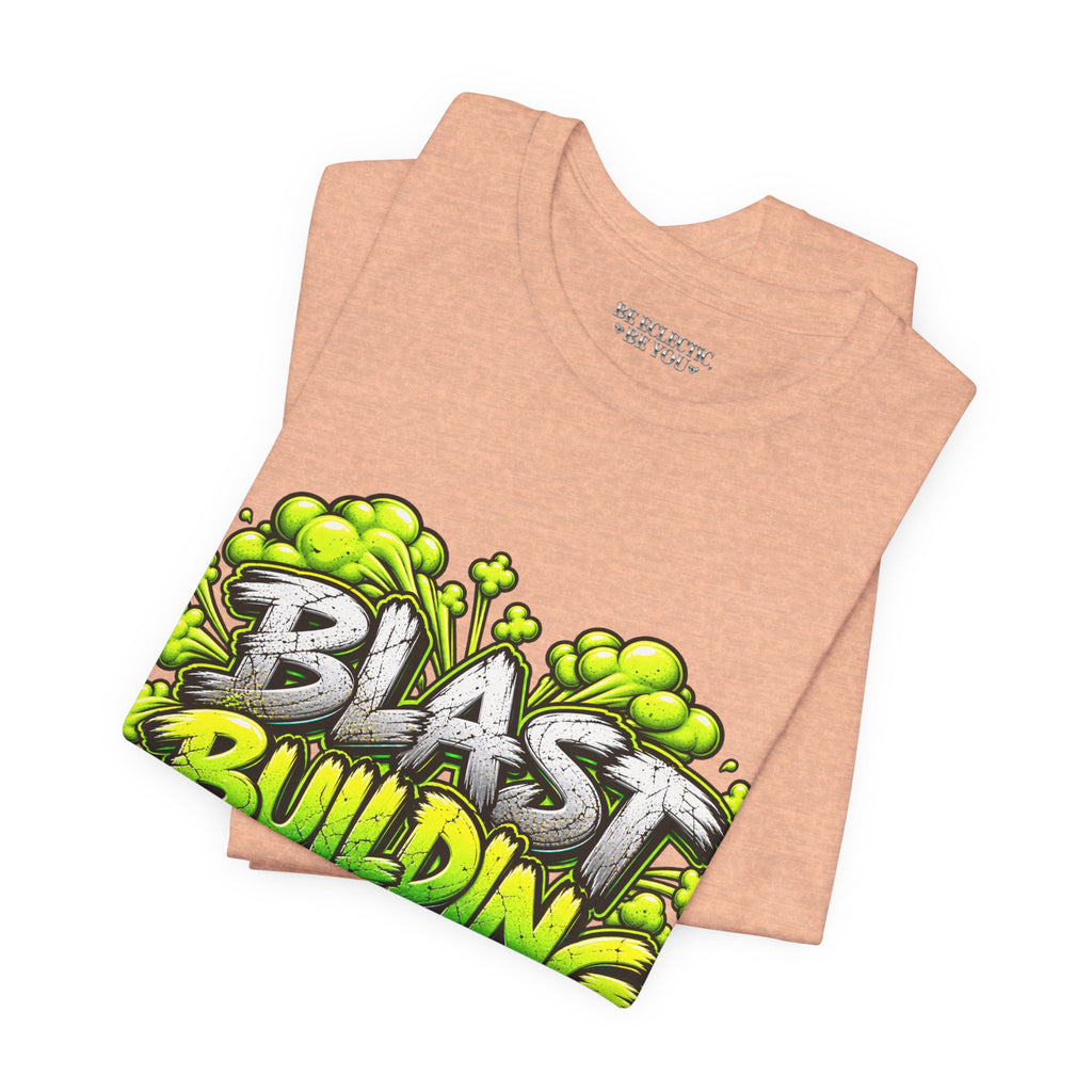 Blast Building Warning Zone Graphic Tee