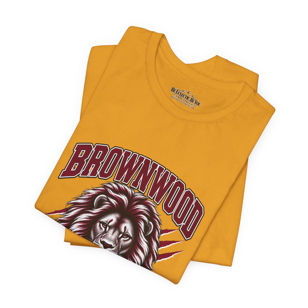 Brownwood Lions Mascot Graphic T-Shirt