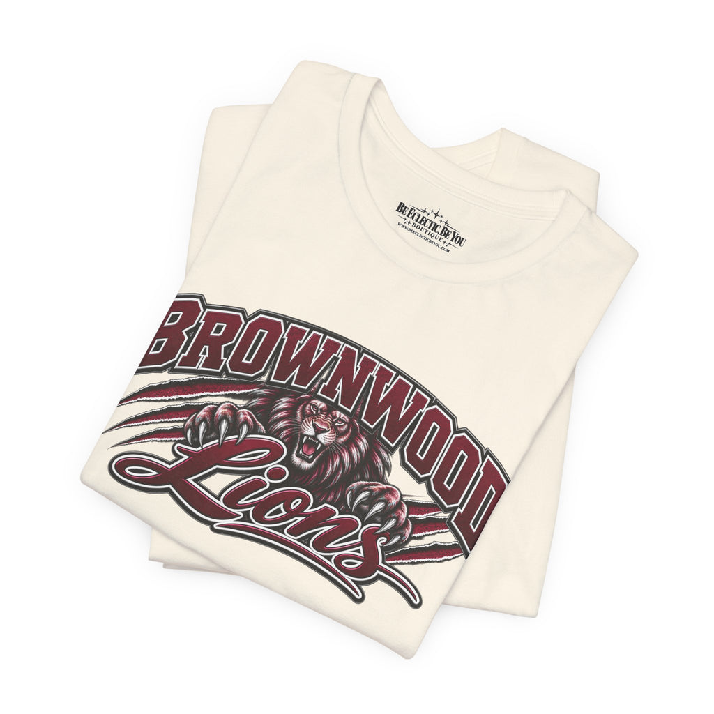 Brownwood Lions Family Football Graphic T-Shirt