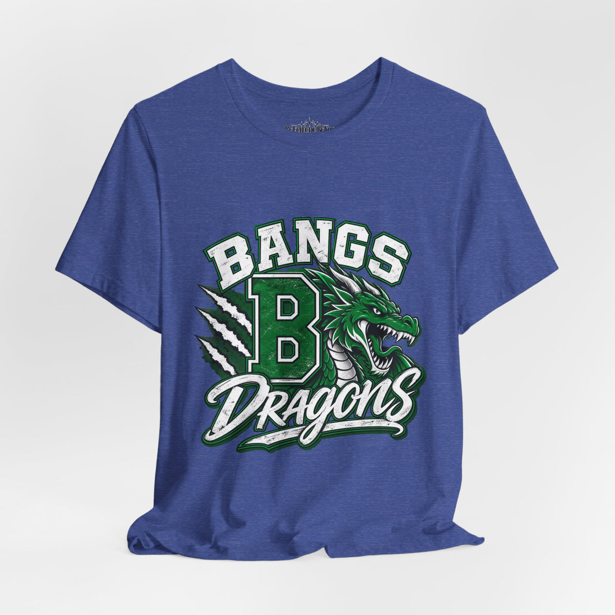 Bangs Dragons Vintage Mascot Graphic T-Shirt